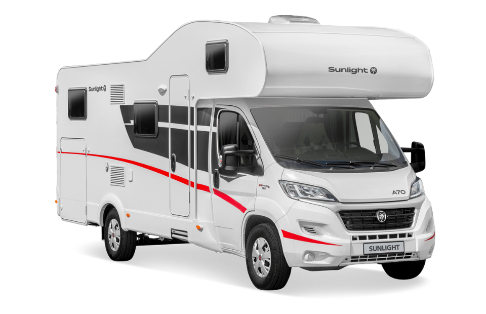 Wohmobil Sunlight A70 für 5 personen mieten