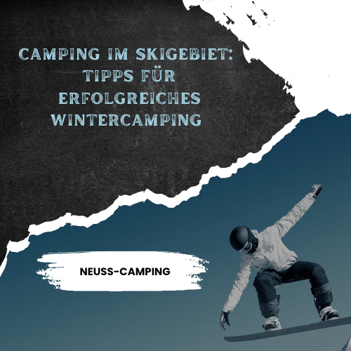 Campen im Skigebiet