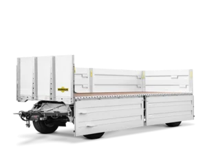 Drehschemel Baustoffanhänger LKW von Humbaur