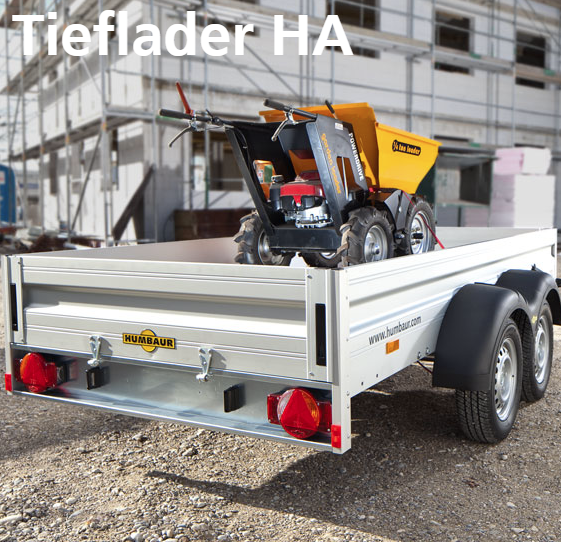 Humbaur Tandem Tieflader PKW