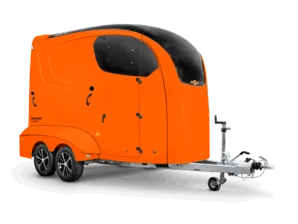 Maximus Deluxe Anhänger für Pferde von Humbaur in Orange