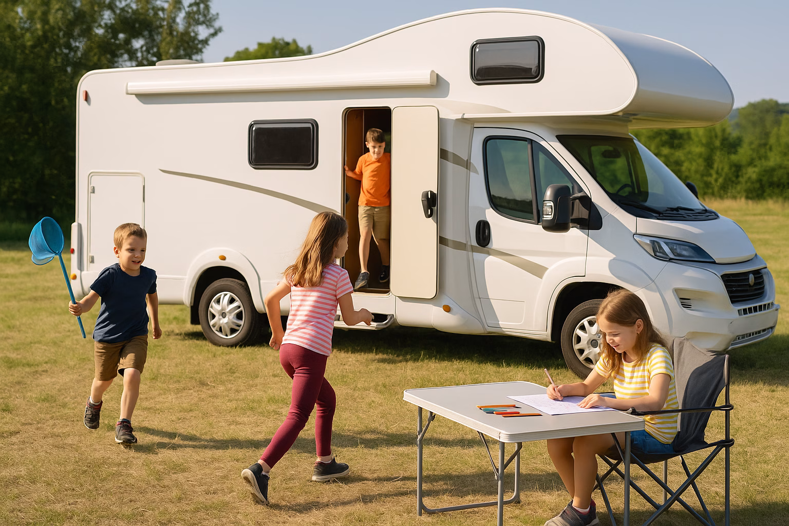 Camping mit Kindern