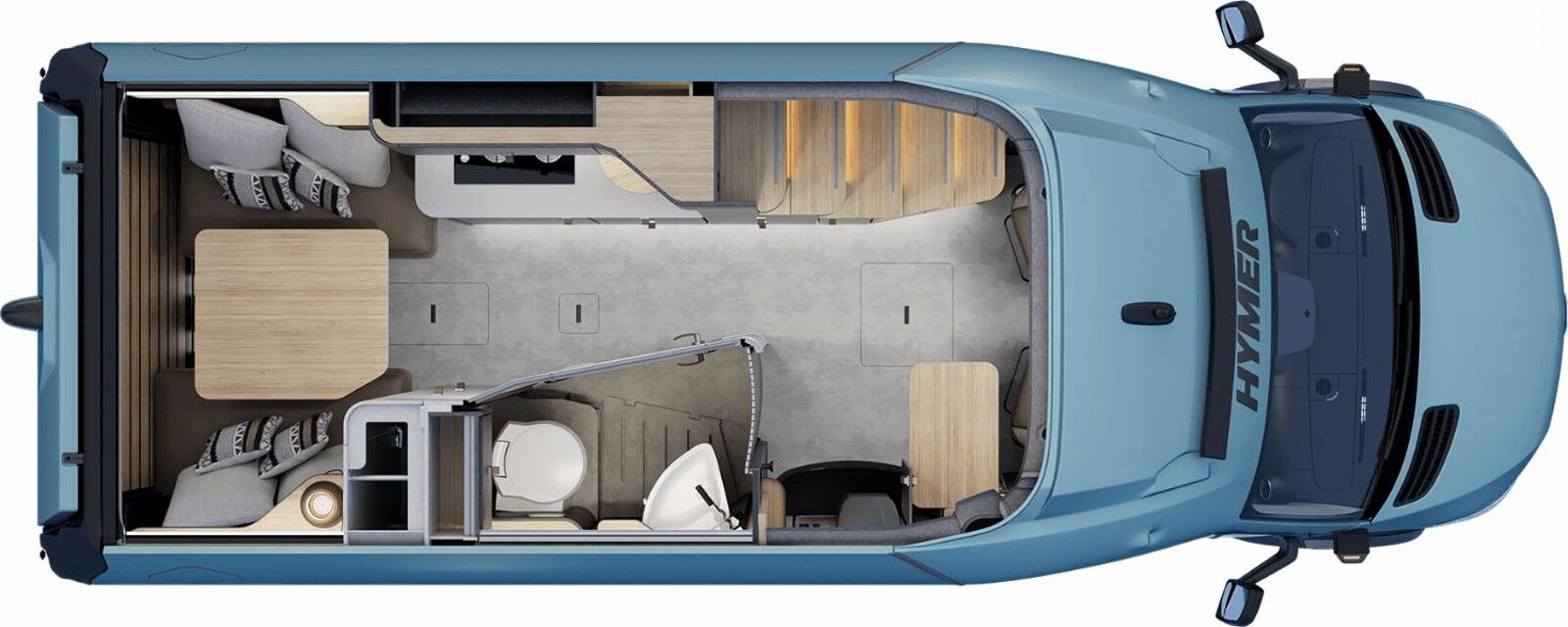 Fahrzeugabbildung HYMER / ERIBA / HYMERCAR Venture S Mercedes Die Innovation des Jahres!