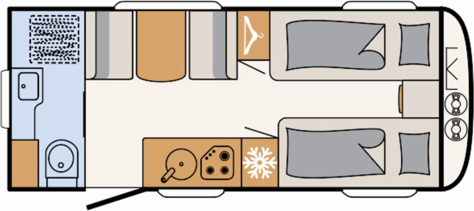 Fahrzeugabbildung Dethleffs Nomad 490 EST First-Edition, ATC, Duo-Control CS