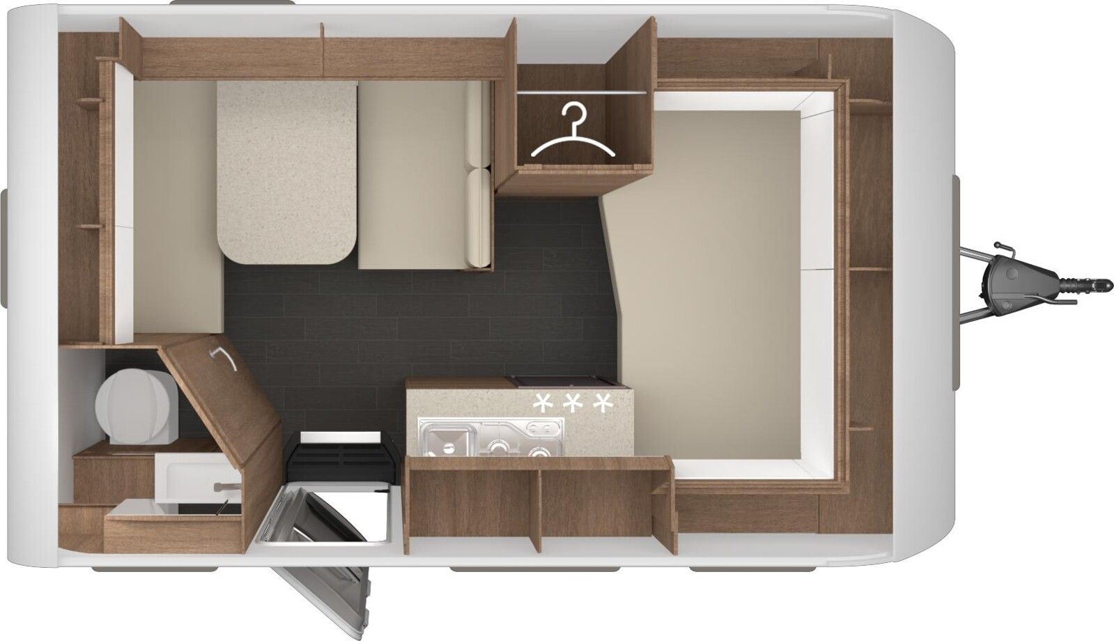 Fahrzeugabbildung Tabbert Senara 400 QD 2.3 Licht / Premium Interieur Pake