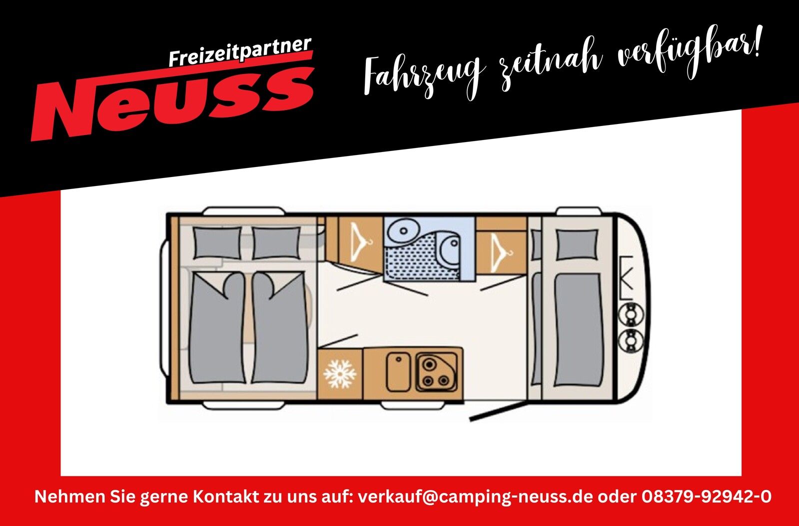 Dethleffs c-go 465 KR up ATC, Duo-COntrol, 6 Schlafplätze