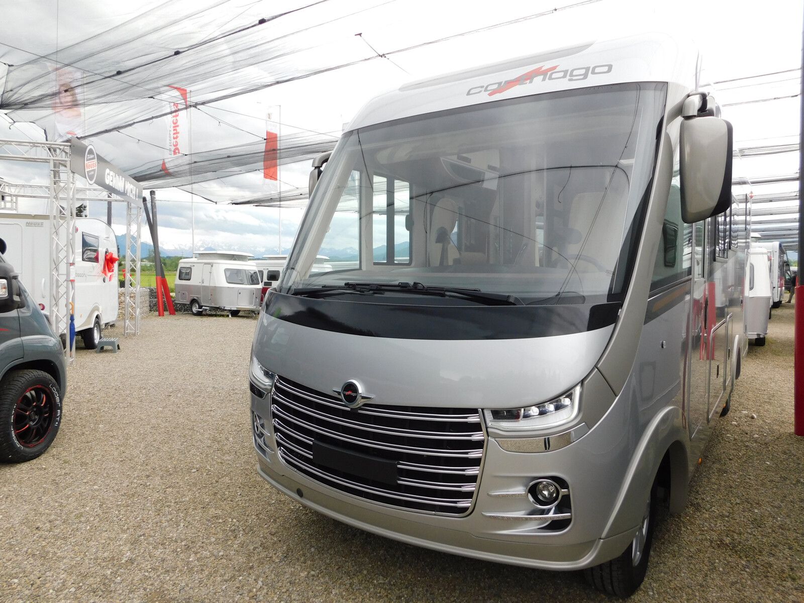 Carthago chic s-plus I 50 LE Vollluftfeder,Motorradträger