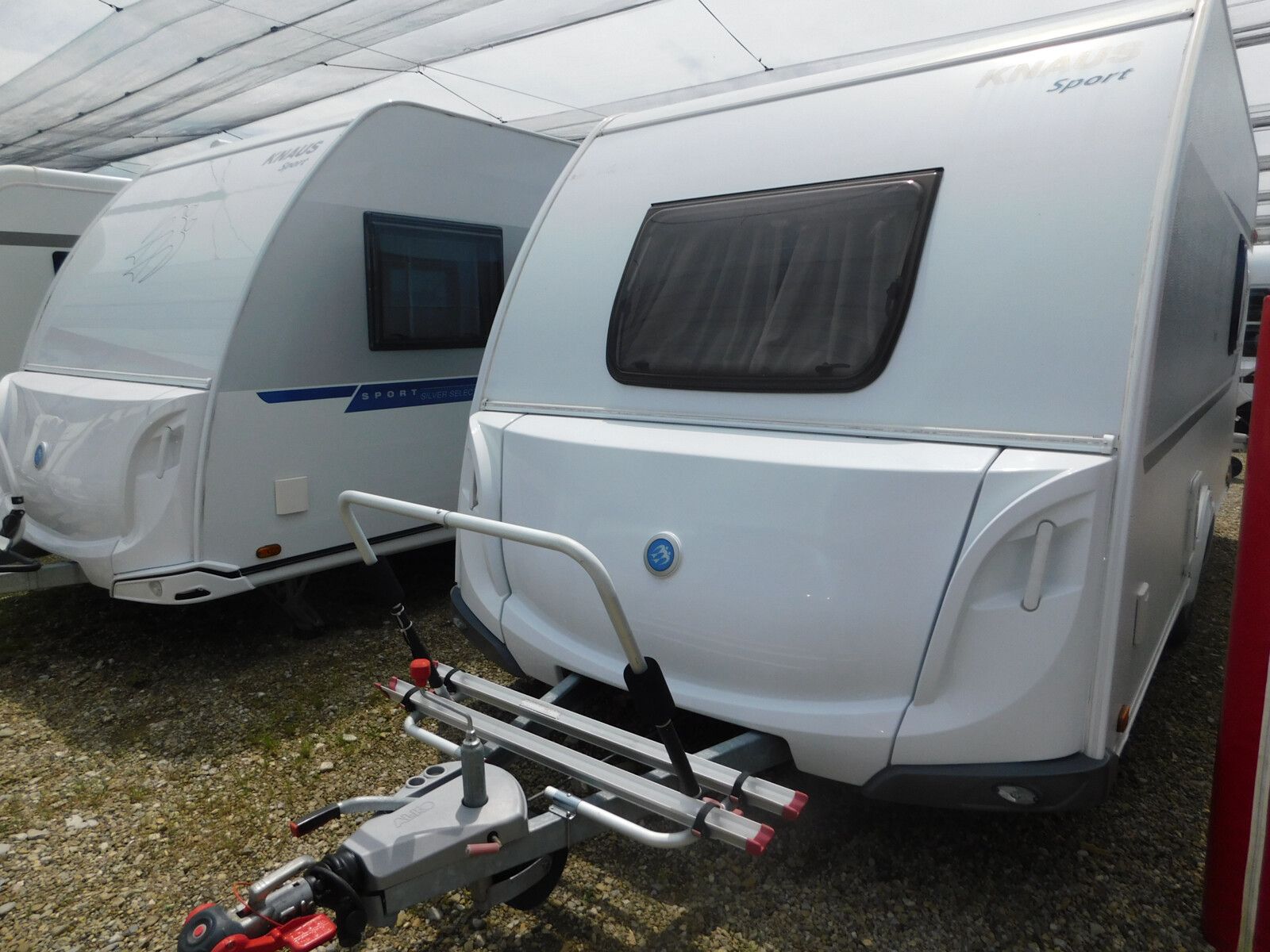 Fahrzeugabbildung Knaus Sport 420 QD Mover, Fahrradträger, Vorzelt