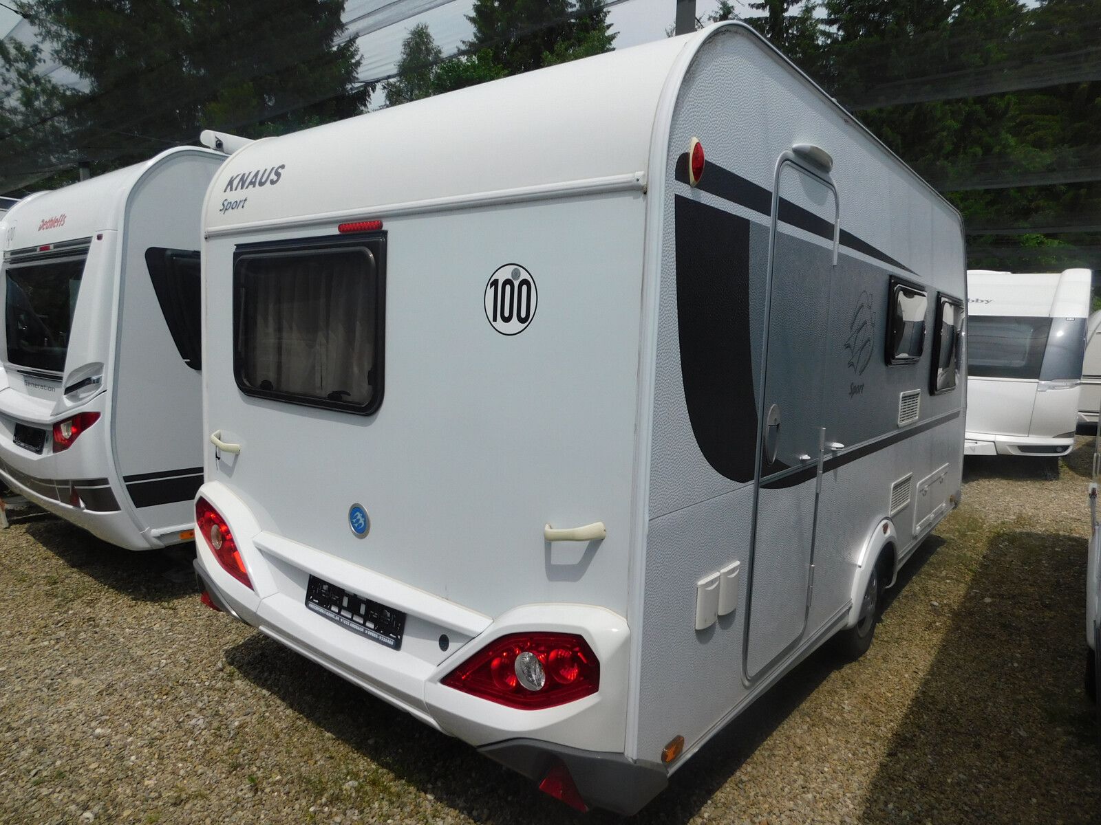 Fahrzeugabbildung Knaus Sport 420 QD Mover, Fahrradträger, Vorzelt