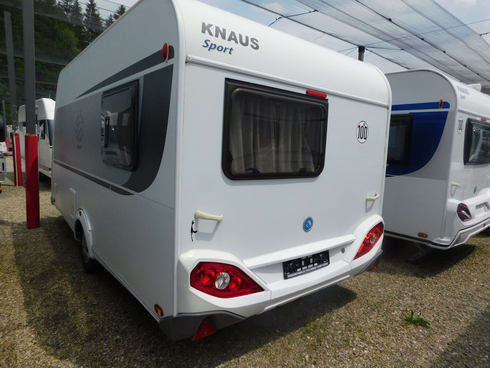Fahrzeugabbildung Knaus Sport 420 QD Mover, Fahrradträger, Vorzelt
