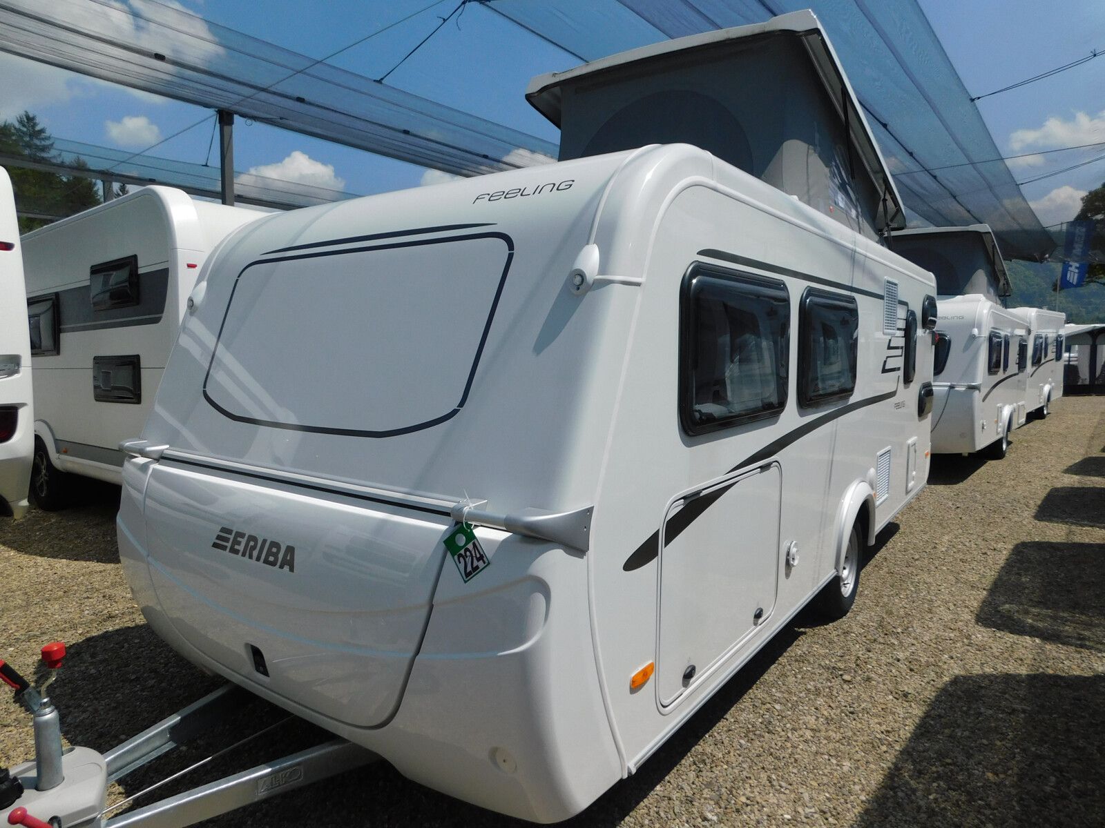 Fahrzeugabbildung HYMER / ERIBA / HYMERCAR Eriba Feeling 515 Combi4, Auflastung, Schlafdach